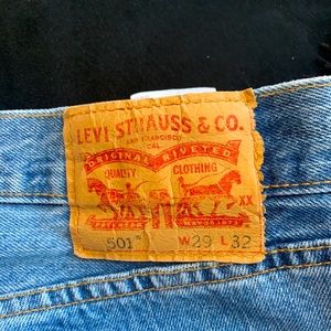 Levi’s 501 jeans